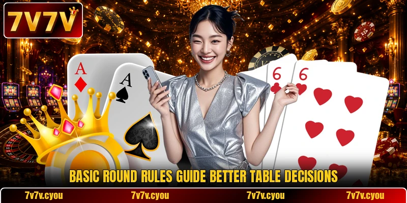 Basic round rules guide better table decisions Basic round rules guide better table decisions