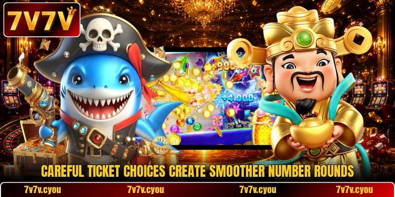 Careful ticket choices create smoother number rounds Careful ticket choices create smoother number rounds