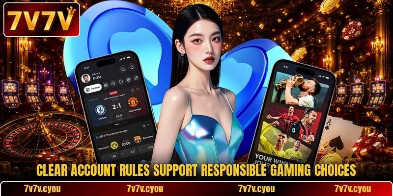 Clear account rules support responsible gaming choices Clear account rules support responsible gaming choices