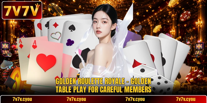 Golden Roulette Royale - Golden Table Play For Careful Members Golden Roulette Royale - Golden Table Play For Careful Members