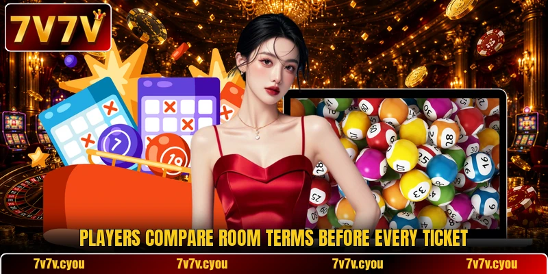 Players compare room terms before every ticket Players compare room terms before every ticket