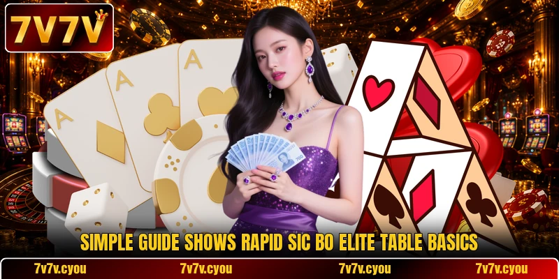 Simple guide shows Rapid Sic Bo Elite table basics Simple guide shows Rapid Sic Bo Elite table basics