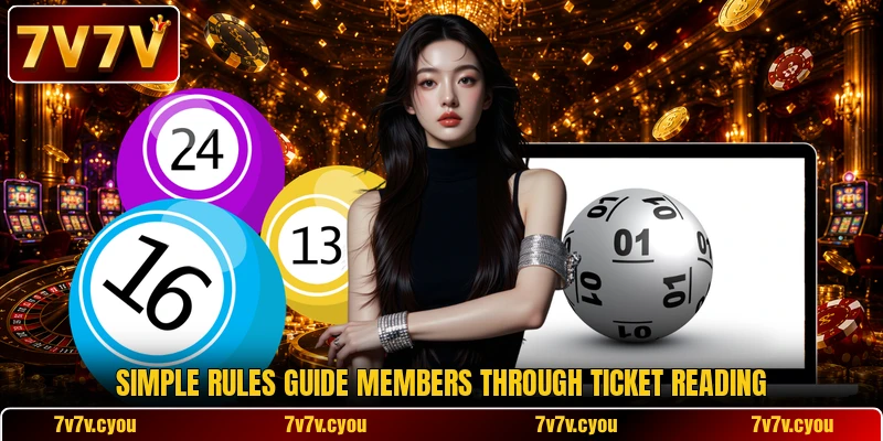 Simple rules guide members through ticket reading Simple rules guide members through ticket reading